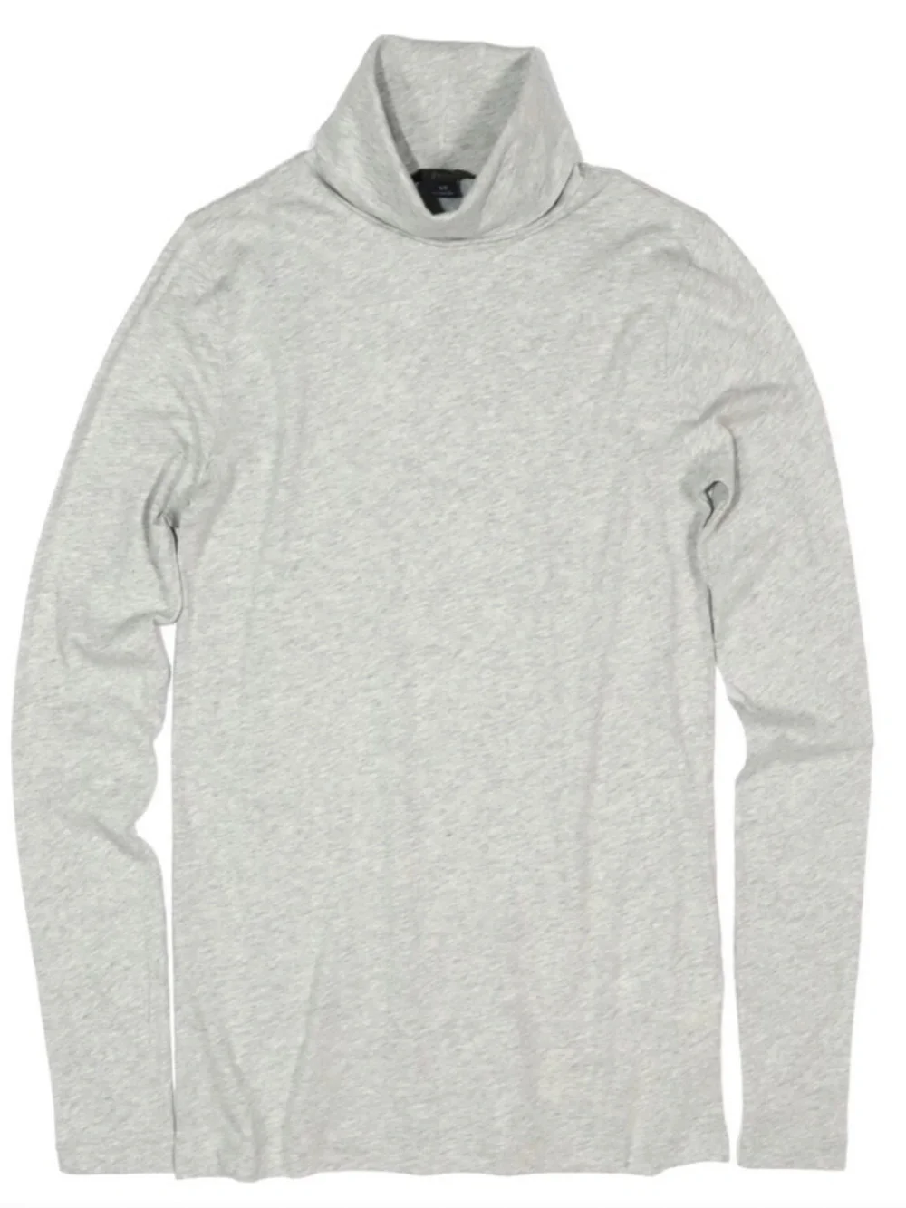 J. Crew Light Gray Turtleneck Long Sleeve Top